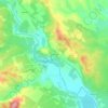 Frassiccia topographic map, elevation, terrain