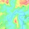 Sandy Hook topographic map, elevation, terrain