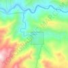 Crabtree topographic map, elevation, terrain