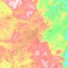 Labé topographic map, elevation, terrain