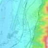 龙吉 topographic map, elevation, terrain