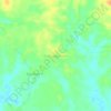 Pamukan Indah topographic map, elevation, terrain
