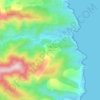 Meria topographic map, elevation, terrain