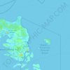 Nikoi Island topographic map, elevation, terrain