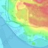 New Row topographic map, elevation, terrain