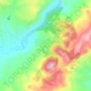 Joumine topographic map, elevation, terrain