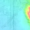 Bellevue topographic map, elevation, terrain