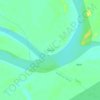 Florida topographic map, elevation, terrain