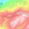 Sawfar topographic map, elevation, terrain