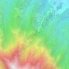 Sedudo Waterfall topographic map, elevation, terrain