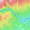Balme Rouge topographic map, elevation, terrain