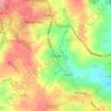 Loscoe topographic map, elevation, terrain