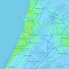 Haarlem topographic map, elevation, terrain