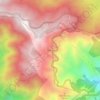 Siberia topographic map, elevation, terrain