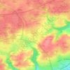 Kerivarc'h topographic map, elevation, terrain