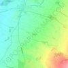 Bernardin topographic map, elevation, terrain