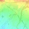 South Featherston topographic map, elevation, terrain