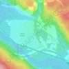 Donald topographic map, elevation, terrain