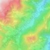 Campill topographic map, elevation, terrain