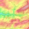 Grognaux topographic map, elevation, terrain