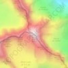 Mont Dolent / Monte Dolent topographic map, elevation, terrain