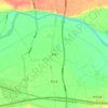 Gengzhen topographic map, elevation, terrain