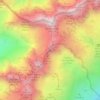 Aiguilles Crochues/Sommet S topographic map, elevation, terrain