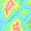 Villa Grande topographic map, elevation, terrain