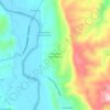 Totomoxtla Tres (Huexco) topographic map, elevation, terrain