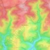 Holzheim topographic map, elevation, terrain