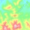 Mount Well topographic map, elevation, terrain