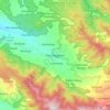 Paninggaran topographic map, elevation, terrain