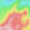 Mount Stilwell topographic map, elevation, terrain