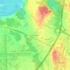 Whitney Estates topographic map, elevation, terrain