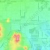 Crestmore topographic map, elevation, terrain