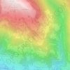 Faschingalm topographic map, elevation, terrain