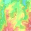 Castra topographic map, elevation, terrain