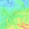 Emsland topographic map, elevation, terrain
