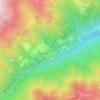 Perdonico topographic map, elevation, terrain