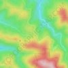 Col du Brechpunkt topographic map, elevation, terrain