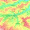Radstock topographic map, elevation, terrain