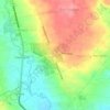 Ula topographic map, elevation, terrain