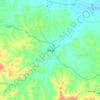 苟堂镇 topographic map, elevation, terrain