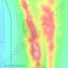 Iron Duchess topographic map, elevation, terrain