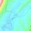 Old Koreelah topographic map, elevation, terrain