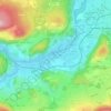 Hl. Kreuz topographic map, elevation, terrain