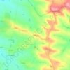 Au Sarrau topographic map, elevation, terrain