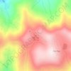 Flat Top topographic map, elevation, terrain