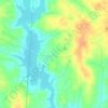 Joyceville topographic map, elevation, terrain