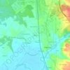 Feteira topographic map, elevation, terrain